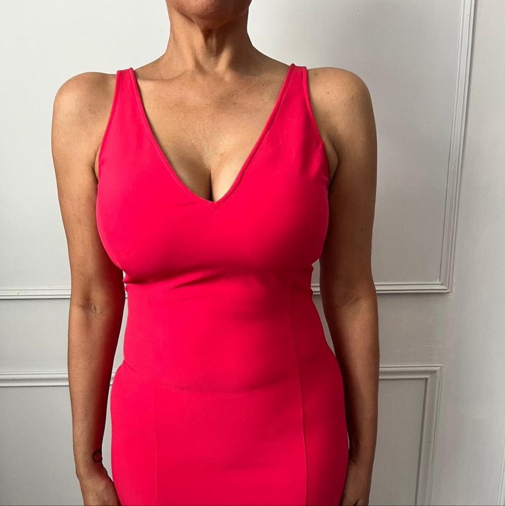 Red HOT... Leith Fitted Dress Size S